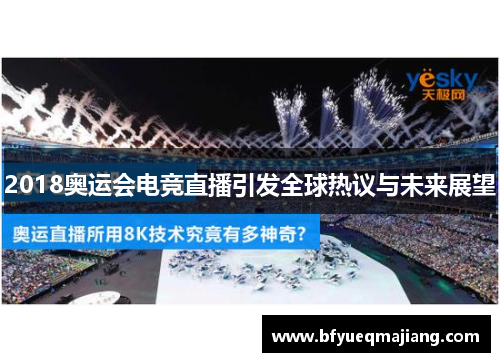 2018奥运会电竞直播引发全球热议与未来展望
